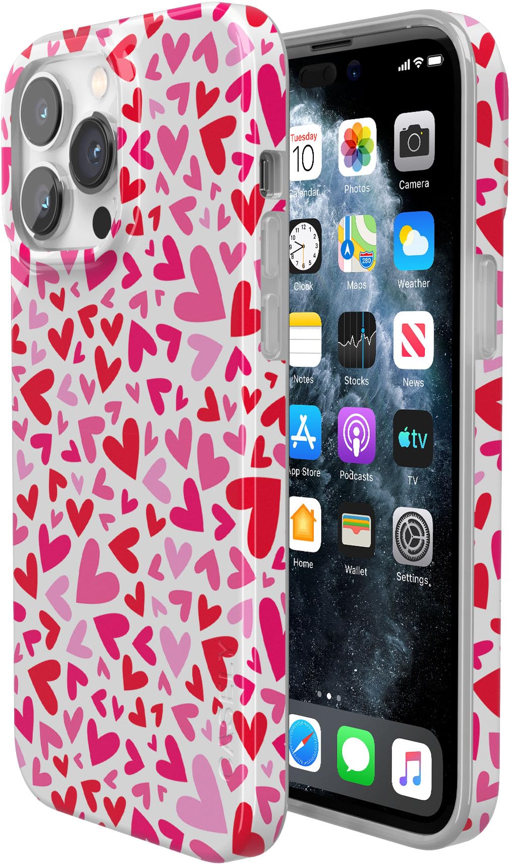 Amazon.com: Casely iPhone 14 Pro Max Case | XOXO | Candy Hearts